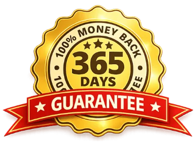 365 Day Money Back Guarantee